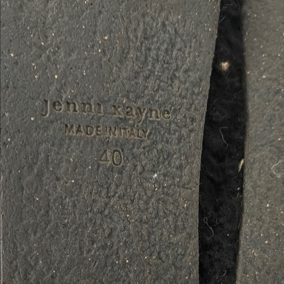 Jenni Kayne Black Fuzzy Clogs - Picture 2 of 5